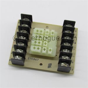 BASE DE RELAIS 4PDT SUR PLAQUE