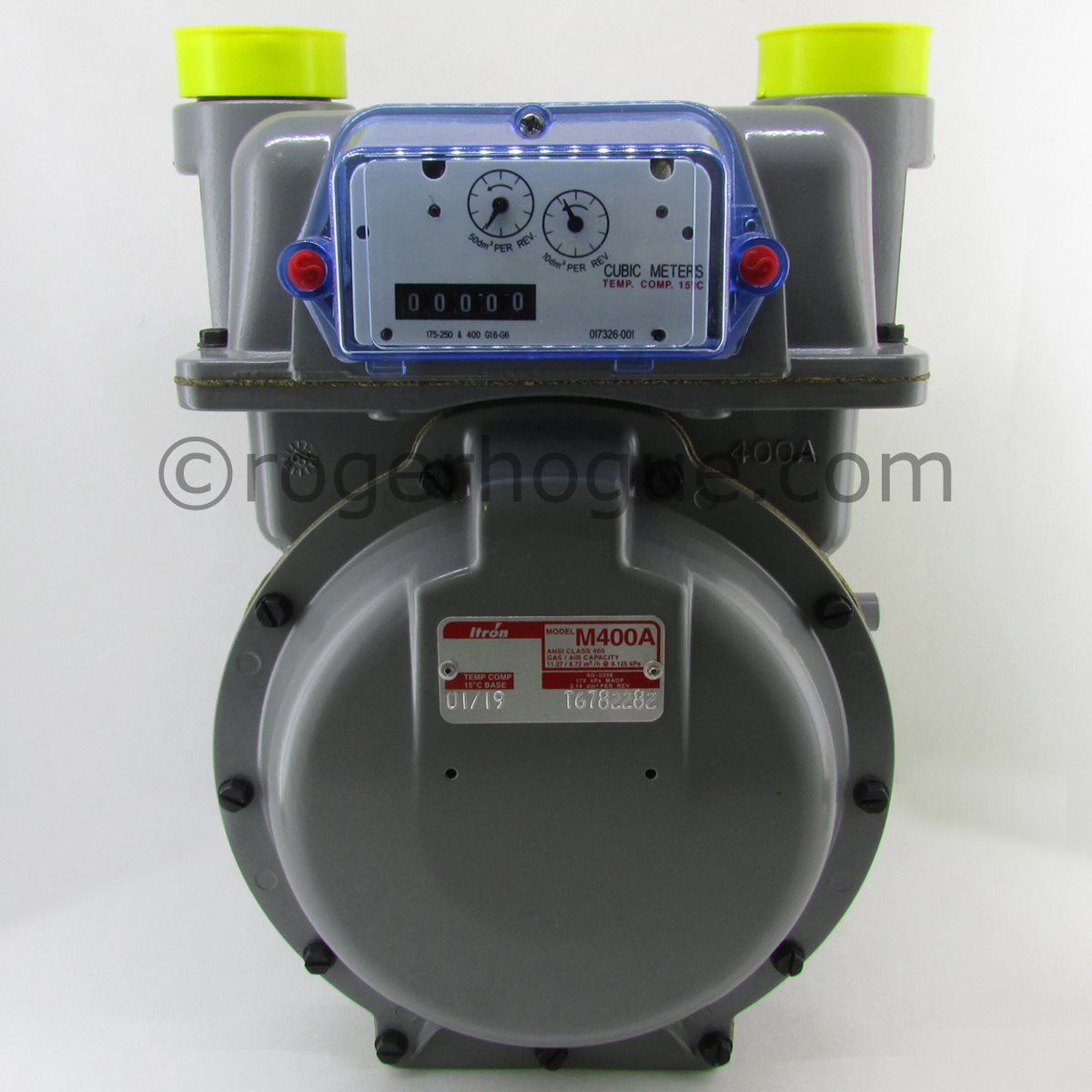 COMPTEUR DE GAZ HAUTE PRESSION MÈTRE CUBE (M3) 25PSI MAXIMUM