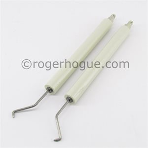PAIRE ELECTRODES 9/16 X 5 GAUCHE+DROITE POWER FLAME