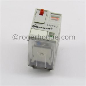 RELAIS DPDT /LED + BOUTON TEST