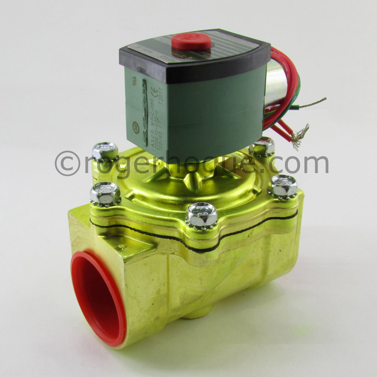 ASCO 8210 Solenoid Valve - NC - 1 1/2-IN NPT BRASS - 8210G056