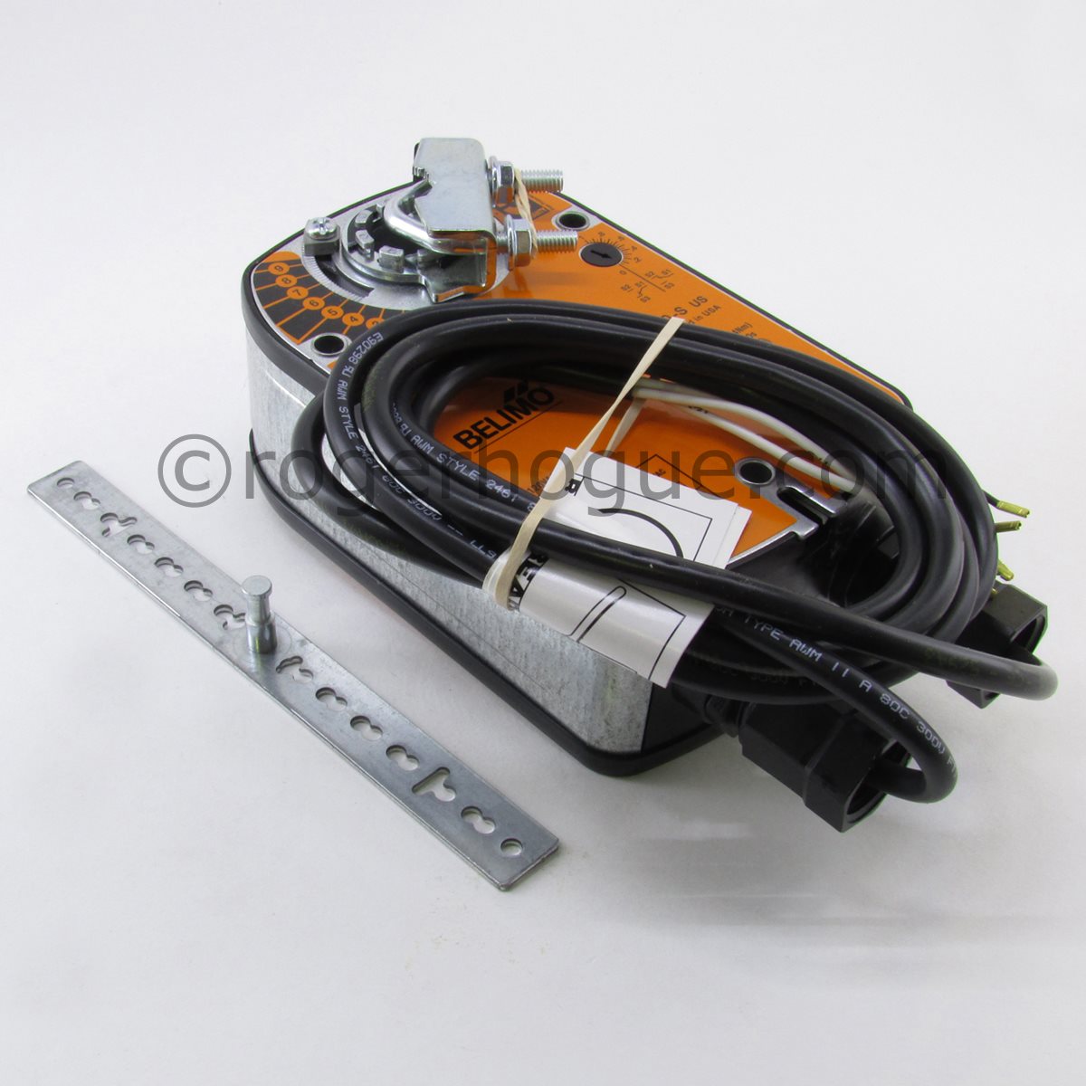 ACTUATOR 120VAC 35LBS/IN WITH SPRING + INT. AUX.
