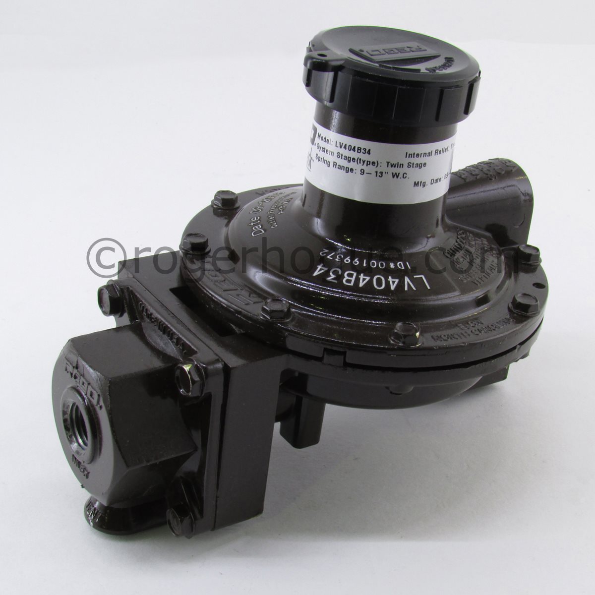 REGULATORS WITH VENTS Les Contrôles Roger Hogue Québec Inc.