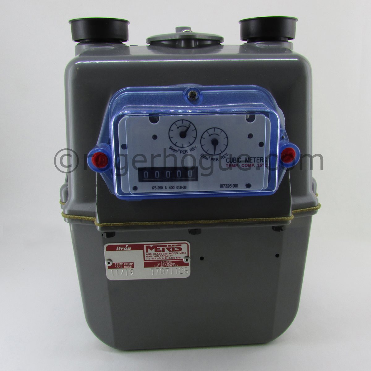 COMPTEUR DE GAZ MÈTRE CUBE (M3) 5PSI MAX