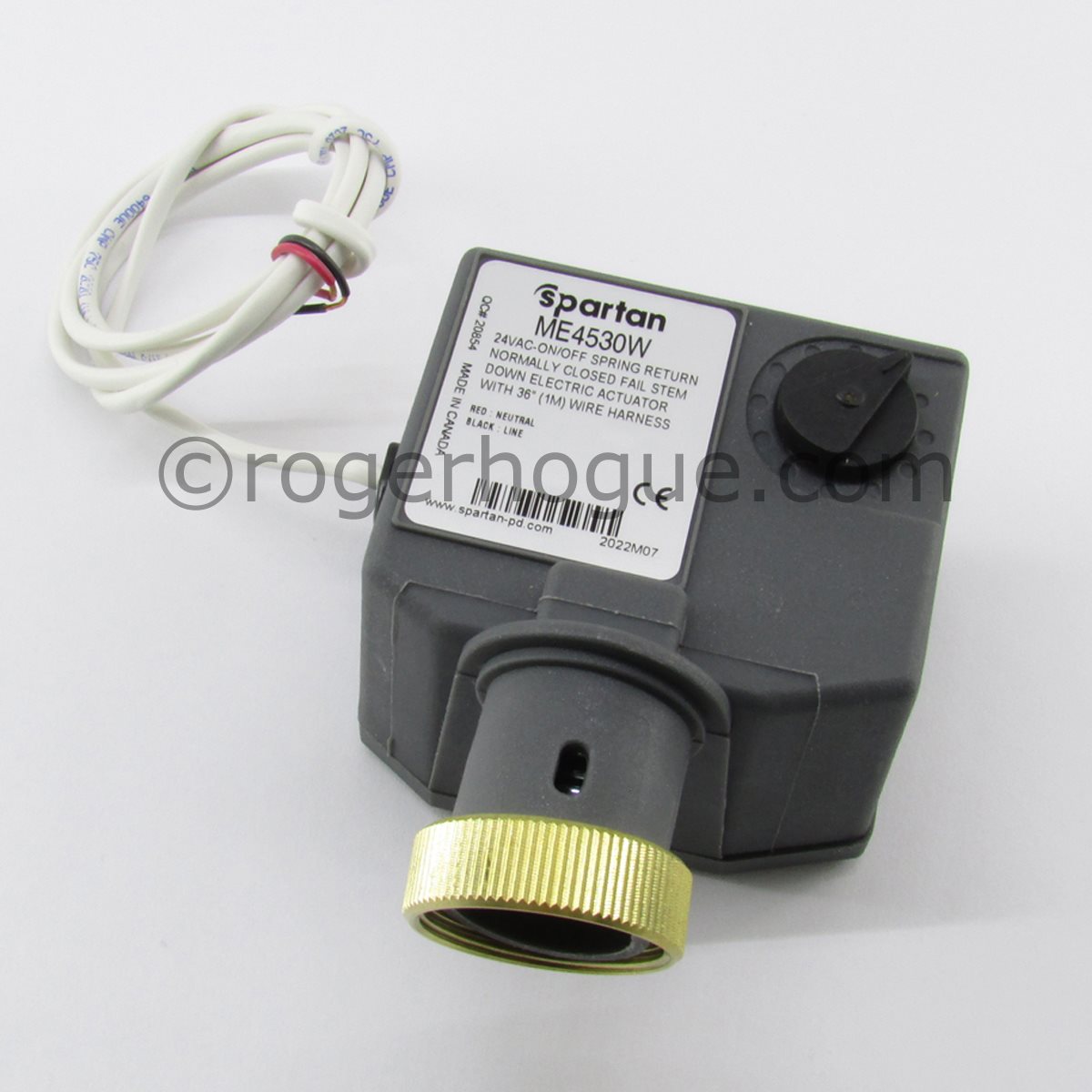 ACTUATEUR 24V N.F. ON-OFF AVEC RESSORT CABLE 1M