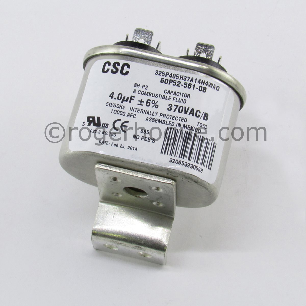 CONDENSATEUR 4uF/SUPPORT RIVEE