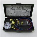 MANOMETER 300PSI WITH CASE AND ADAPTERS